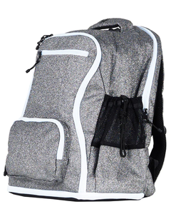 Mochila de Porristas de Gran Capacidad Personalizada, Diseño de Purpurina Impreso por Transferencia de Calor, Deportes Informales, Impermeable, Soporte de Carga Suave - Product Image 5