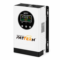Contrôleur de charge solaire MPPT PATTERN 100A 12V 24V 36V 48V Auto LCD RS485 pour système de stockage d'énergie domestique