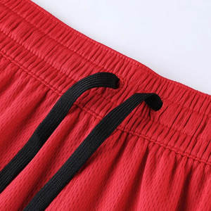 Shorts de basket-ball en maille en vrac, longueur genou, shorts de basket-ball en maille de haute qualité, logo personnalisé, shorts de basket-ball pour hommes, broderie - Product Image 4