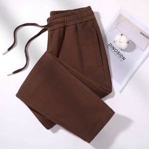 OEM Custom logo Embroidery Printed Design Spring Pure Cotton <b>Trousers</b> Wide-leg Sports Casual Pants 320G Heavyweight <b>Trousers</b> - Product Image 5