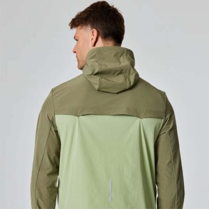 Chaqueta cortavientos duradera para hombre: chaqueta cortavientos elegante y cómoda para senderismo, correr y uso diario - Product Image 5