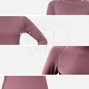 Tops de gimnasio para mujer a precio razonable, los más vendidos, diseño y logotipo personalizados, ropa deportiva para mujer, tops de yoga para gimnasio - Product Image 5
