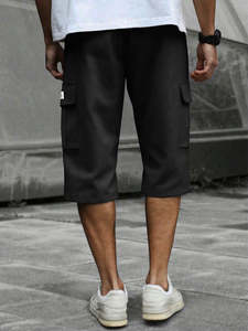 Pantalones Cortos Casuales Clásicos de Venta Directa de Fábrica, Pantalones Cortos de Trabajo para Hombre de Secado Rápido con Múltiples Bolsillos - Product Image 5