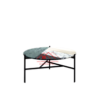 Goldveredelter Couchtisch Möbel Bestseller Wohndekor Marmor-Möbel Couchtisch