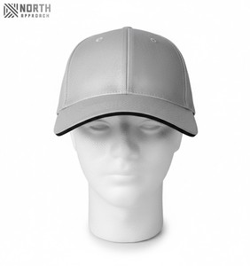 Casquette de baseball brodée à 6 panneaux en gros, design sportif et tendance, casquette personnalisée pour papa, broderie 100% polyester, boucle métallique à l'arrière - Product Image 2