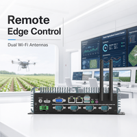 Mini PC embarqué pour les systèmes de surveillance de la puissance, ordinateur industriel pour les projets de gestion de l'énergie