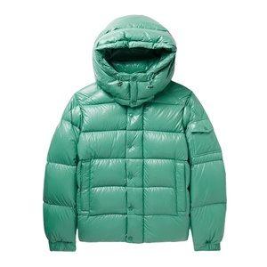 Chaqueta de Plumón Personalizada para Hombre, Talla Grande, Diseño de Alta Calidad, con Cuello Alto, Impermeable, para Invierno - Product Image 1