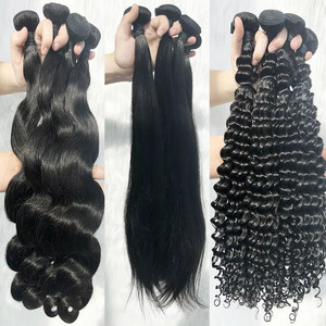 Venta al por mayor a granel Cabello humano brasileño Natural Virgen Cuerpo Onda Extensiones Premium - Product Image 3