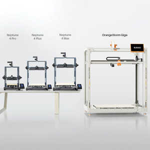 Imprimante 3D FDM à double extrudeur automatique OrangeStorm Giga, connectivité USB pour l'industrie de la construction avec 1 an de garantie - Product Image 4