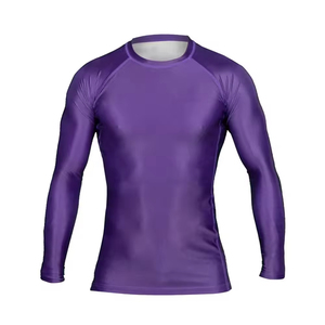 Rashguards personnalisés fabriqués au Pakistan, rashguards MMA compressés de haute qualité, rashguards BJJ personnalisés, rashguards à manches complètes - Product Image 1