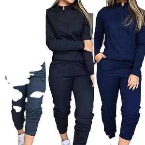 Vêtements de fitness 2 pièces pour femmes Survêtements de sport pour jogging Nouveau logo personnalisé Joggers pour femmes - Product Image 5