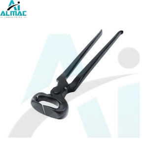 ALMAC Professional Farriers Horse Grooming Comfort Grip Design Black Hoof Nipper Instrument chirurgical réutilisable le plus vendu - Product Image 1