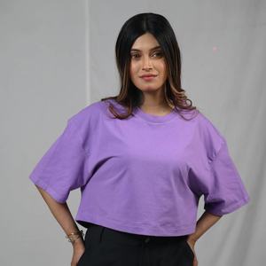 2025 Service OEM grande taille imprimé t-shirts pour femmes conception personnalisée décontracté à la mode fabriqué en usine t-shirts pour femmes - Product Image 5