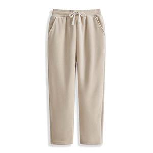 ชุดวอร์มผ้าคอตตอนผ้าฟลีซ2ชิ้นสำหรับวิ่งชุดวิ่งชุดออกกำลังกาย - Product Image 3