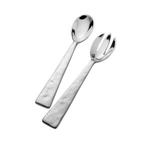 Servidor de ensaladas de lujo, juego de cubiertos de Metal, cuchara y tenedor, nuevo diseño - Product Image 1