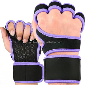 Guantes de Halterofilia de Medio Dedo, Guantes Acolchados para Gimnasio, Guantes Transpirables para Entrenamiento Físico - Product Image 4