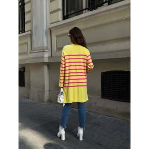 Cardigan en tricot - Jaune - Product Image 2
