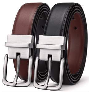 Nuevos cinturones de cuero en diferentes tamaños y precio al por mayor Logotipo personalizado Impresión personalizada de alta calidad - Product Image 1