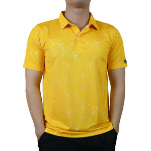 Polo de Golf logo personnalisé sublimation 100% polyester polo pour homme fabriqué au vietnam - Product Image 5