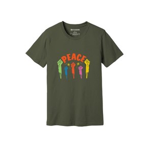 Camiseta de algodón 100% con temas de bondad, estampado de estilo informal, 12 opciones de color, 160-180, colocación de diseño personalizable GSM pesado - Product Image 1