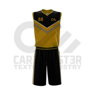 Uniformes de baloncesto de alta calidad, diseño personalizado, uniformes de baloncesto de poliéster 100%, gran oferta, uniformes de baloncesto cómodos - Product Image 1