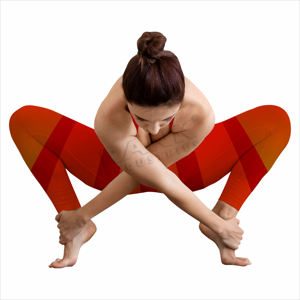 Conjunto de Yoga Ligero y Flexible para Mujer con Diseño sin Costuras, Leggings de Cintura Alta y Top Corto - Product Image 5