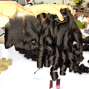 Alta calidad Super doble dibujado hinchable color negro de 100% cabello humano vietnamita con precio al por mayor 2025 - Product Image 2