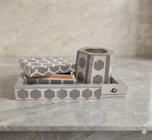 Handmade Islamic Custom Incense Burner <b>Set</b> Small Gifts with Bakhoor Fragrance From India-Lavender <b>Tea</b> Bergamot Scented Incense - Product Image 1