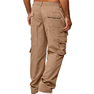 กางเกงผู้ชายเอวสูงผ้าฝ้าย100% น้ำหนักเบากางเกงลำลองสไตล์ใหม่ - Product Image 3