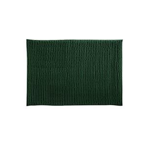 Tapis de bain en chenille 50x80 cm Vert foncé - Product Image 1