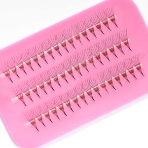 10D ต่อขนตาสำเร็จรูป0.07ยาวทำด้วยมือสำหรับต่อขนตา0.03 0.05 - Product Image 2