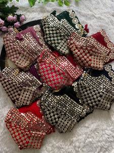 Nouveau Style Bollywood pour femmes Georgette Full Saree Heavy Sequins Nouvelle Collection Saree Avec Vente en ligne Tenues de soirée pour femmes Saare - Product Image 6