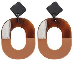 Pendientes de cuerno hechos a mano, pendientes de cuerno de búfalo de alta calidad, joyería de moda ligera y diseño único para mujer - Product Image 6