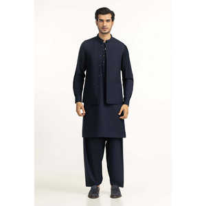 ชุดสูทแต่งงานผู้ชายทรงเข้ารูป กระดุมแถวเดียว รุ่น SK-WCS25-006 ชุดเจ้าบ่าวสุดหรู ทรงปกติ ขั้นต่ำ 2 ชิ้น - Product Image 3