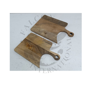 Venta al por mayor tableros de madera en blanco a granel tablas de cortar de madera de acacia con asas para cocina grabado láser regalo personalizado - Product Image 3