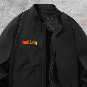 Custom Men's Baseball Bomber <b>Jacket</b> Chenille Embroidery Genuine Leather Sleeves College Letterman <b>Varsity</b> <b>Jacket</b> - Product Image 3