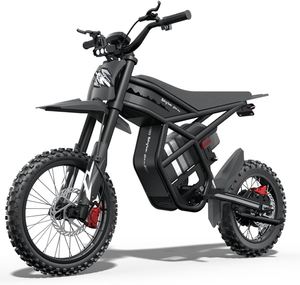 Vélo électrique tout-terrain 5400W flambant neuf pour adultes, vélo électrique en fibre de carbone 60V avec moteur central et 3 vitesses - Product Image 1