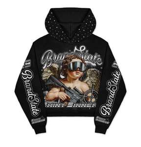 Sudaderas con capucha de gran tamaño lavadas con ácido de alta calidad personalizadas 2026 con logotipo serigrafiado Diseños de personalización Ajuste relajado - Product Image 3