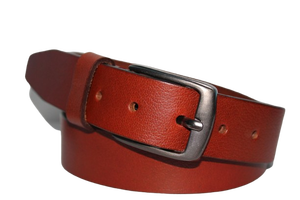 เข็มขัดหนังวัวแท้แบบ100% สไตล์ลำลองพร้อมหัวเข็มขัดปรับแต่งได้จากผู้จำหน่าย - Product Image 3