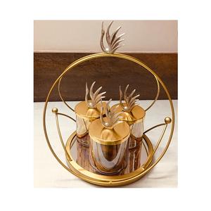 Juego de 2 tarros de frutas secas Golde de diseño antiguo Pure handmader con calidad extra y al mejor costo - Product Image 6