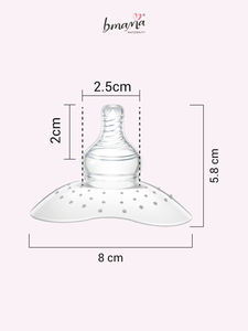 Cubierta protectora de silicona para lactancia materna, pezón de lactancia materna de la más alta calidad con caja - Product Image 4