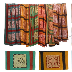 Vente de gros Couvre-lit en coton fait main Courtepointes Kantha - Product Image 3