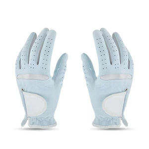Guantes de golf Directo de fábrica Logotipo personalizado Mano derecha de mujer Cuero genuino Cabretta Accesorios deportivos para manos - Product Image 3