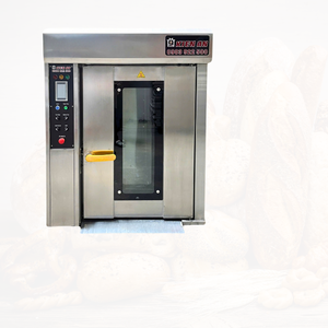 Horno rotativo diésel de buen precio, horno rotativo de 10 bandejas, tostadora de pan con carro Altuntop, 1 año de garantía, fabricante de Vietnam - Product Image 1