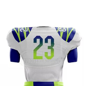 2024 meilleur prix uniforme de football américain vêtements de sport de haute qualité avec technique de sublimation XL taille chemises pantalons Offre Spéciale - Product Image 5