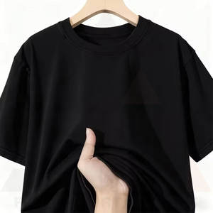 เสื้อยืดผู้ชายสไตล์วินเทจทรงโอเวอร์ไซส์ ลวดลายย้อมสีแบบแอซิด ระบายอากาศได้ดี สตรีทแวร์ ฮิปฮอป ผ้าฝ้าย 100% รับสกรีนโลโก้ - Product Image 4