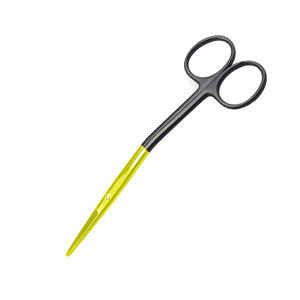 Ciseaux nasaux professionnels en acier inoxydable Fomon Ciseaux nasaux dorsaux Tige coudée 140mm Ciseaux de chirurgie ORL - Product Image 4