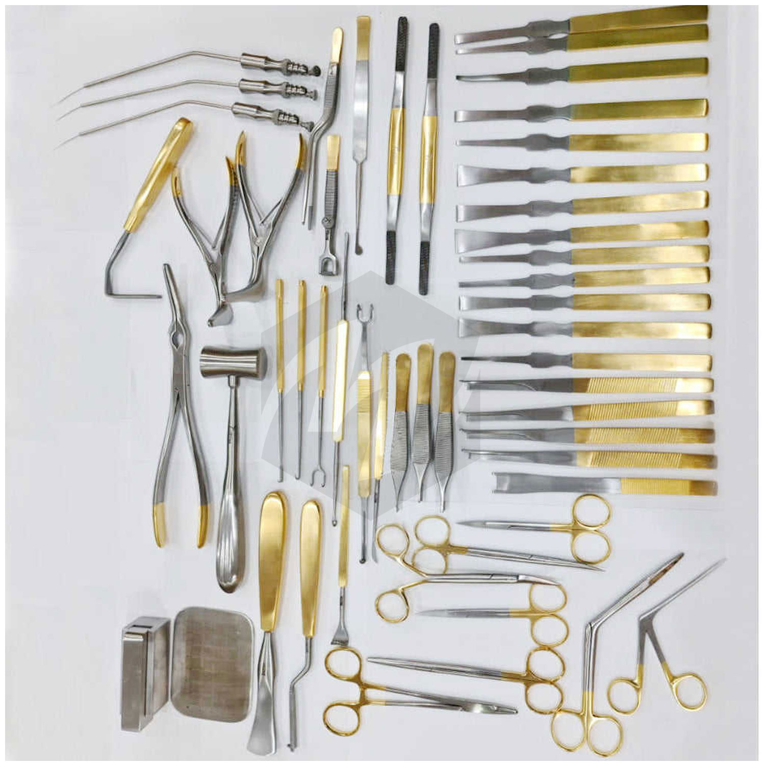 Ensemble d'instruments de chirurgie nasale
