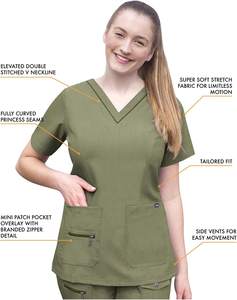 Uniformes médicos de alta calidad para mujer, Canadá - Product Image 4