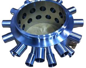 ชิ้นส่วนเครื่องจักรกลซีเอ็นซีที่มีความแม่นยำสูงชิ้นส่วนทองเหลืองทองแดงชิ้นส่วนเครื่องจักรกลเหล็กกล้าไร้สนิมที่กำหนดเอง - Product Image 2